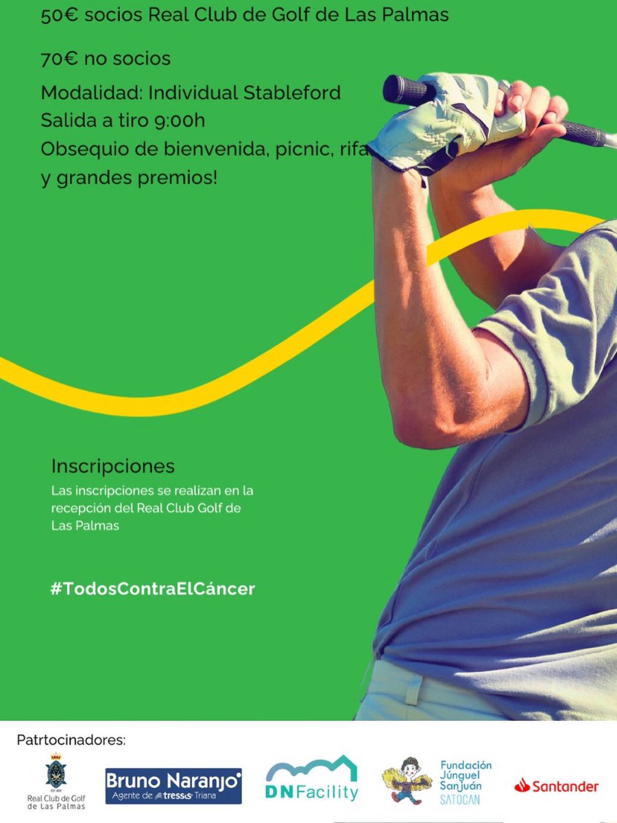 *** Este año, vuelvo a tener el orgullo de patrocinar el Torneo de #Golf 🏌️‍♂️ contra el cáncer 🎗️ de la Aecc Asociación Española Contra El Cáncer, que se celebrará en el magnífico Real Club de Golf De Las Palmas .

instagram.com/p/DVcHIKTjIIy/…