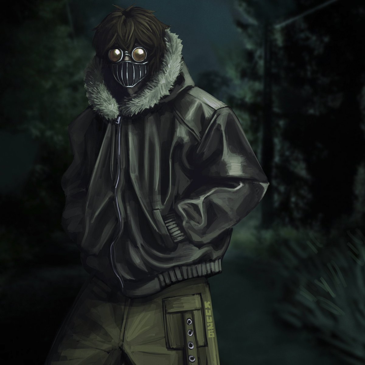 kkuutamoo's tweet photo. you just met Toby, what’s ur move? #ticcitoby #creepypasta #fanart https://t.co/aXei5FgE6q