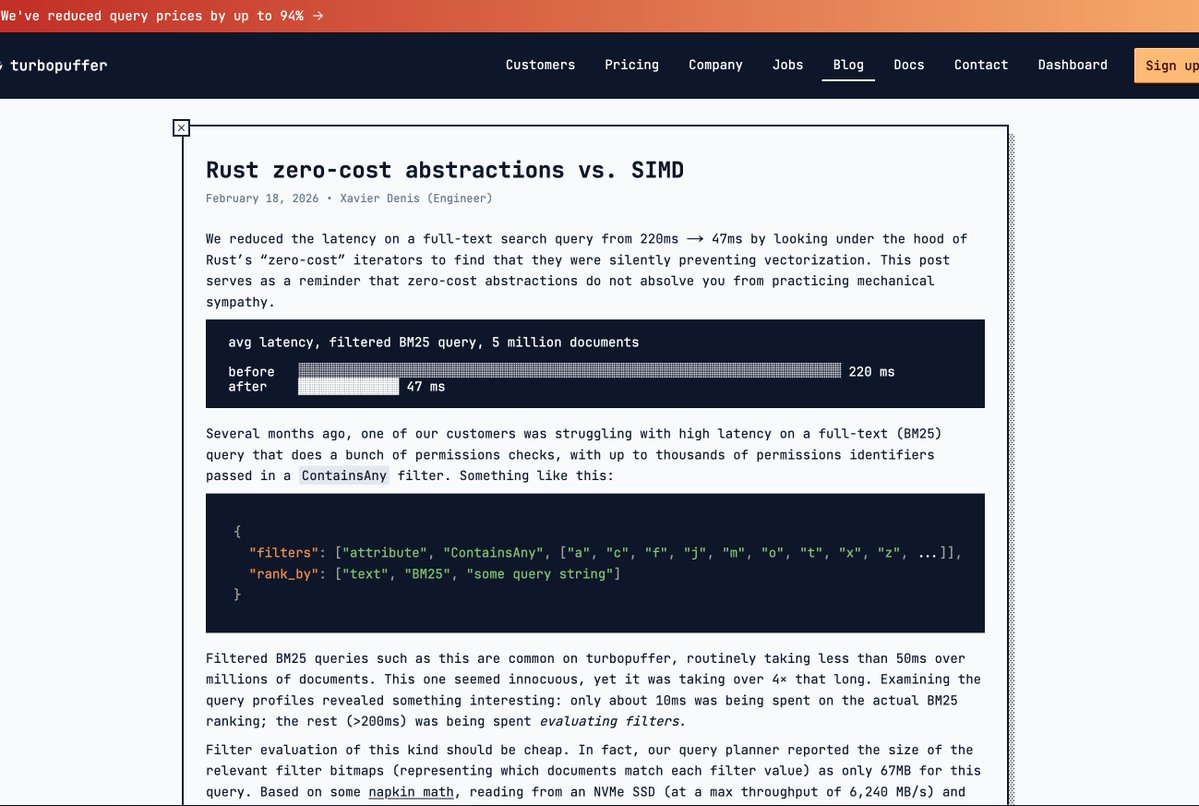 Rust zero-cost abstractions vs. SIMD 🦀

#rust #rustlang #programming