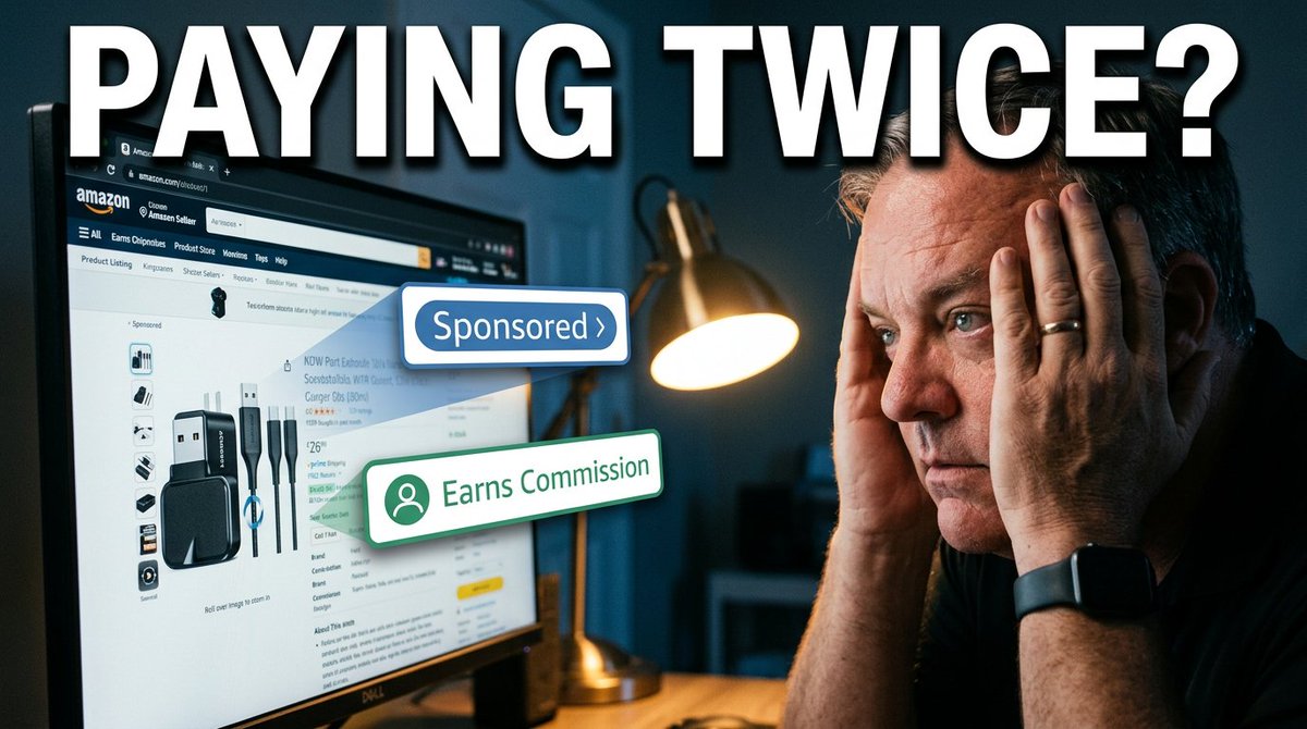 fmckinnon's tweet image. Most Amazon sellers are confused about this:

PPC click → Listing visit → Creator video → Purchase

Do you pay for the ad AND the commission?

The answer isn’t as simple as you think.

Check it out at: youtu.be/AqsnQuWYz1s #amazonseller #amazonfba #amazoncreatorconnections