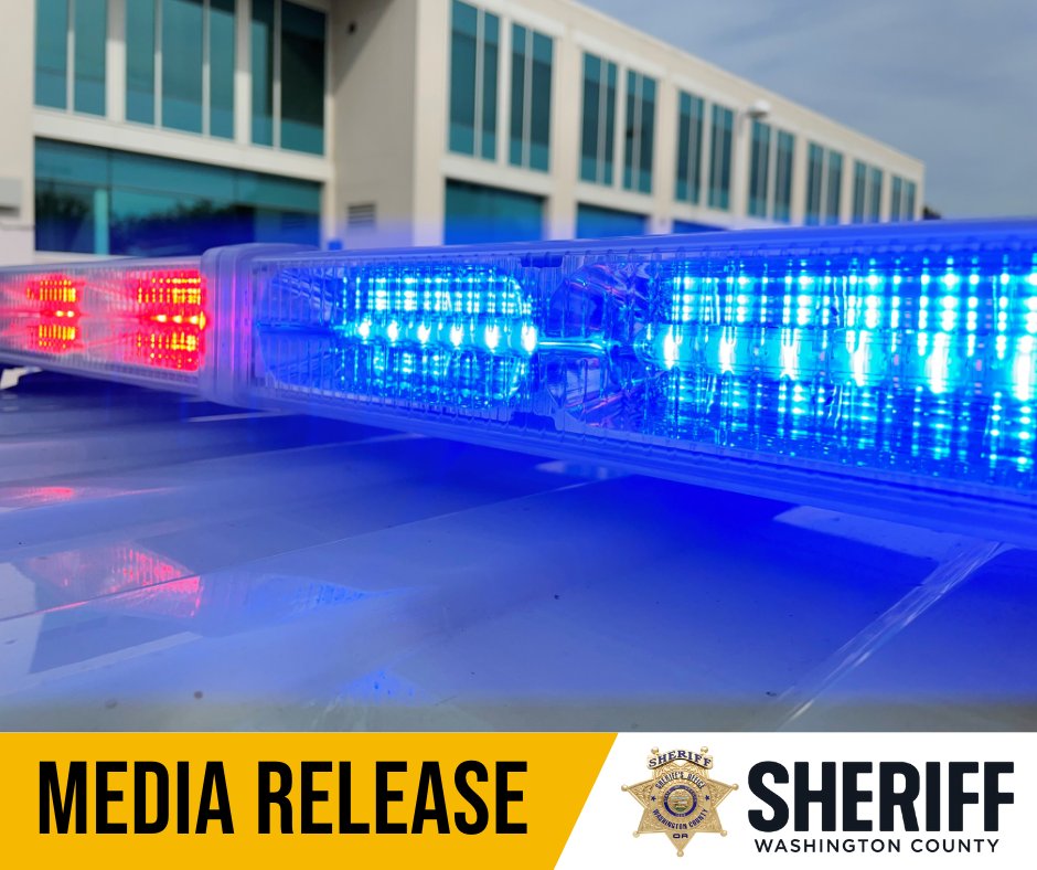 Washington County Sheriff’s Office (Oregon) tweet media