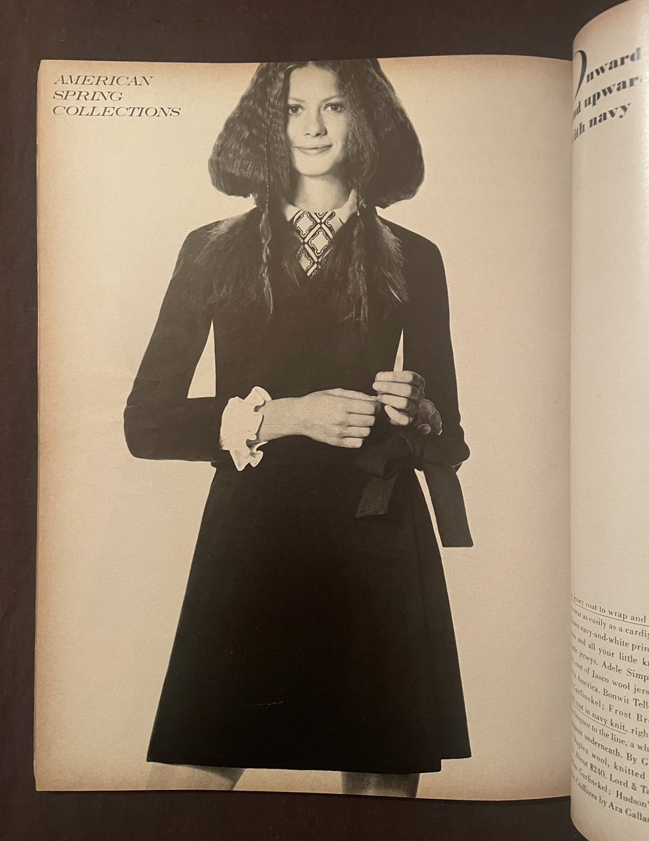 VOGUE 1960年 撮影：アーヴィング・ペン