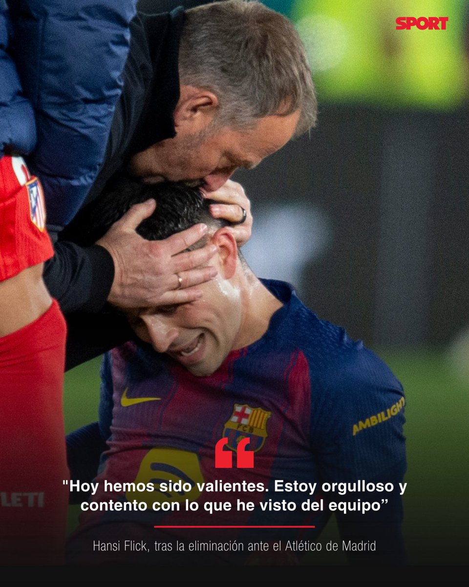 sport's tweet photo. 💙❤️ Hansi Flick orgulloso del Barça

🗣️ El técnico destaca la entrega del equipo: “Han jugado un partido fantástico. Si seguimos así, podemos ser imparables”. https://t.co/tZvAkNLXrp