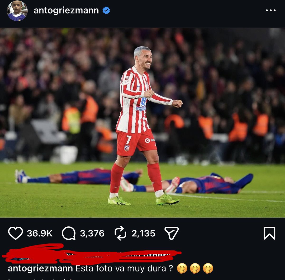 🚨 ANTOINE GRIEZMANN TROLLS BARÇA ON IG!

😭😭😭😭😭😭😭😭
