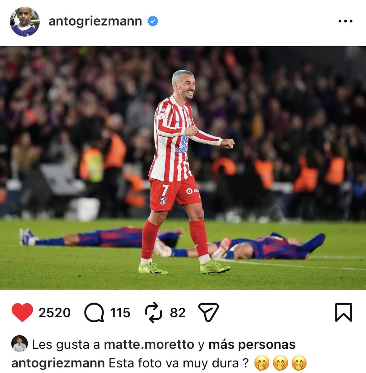 Ismael - LaVozdelAtleti tweet media