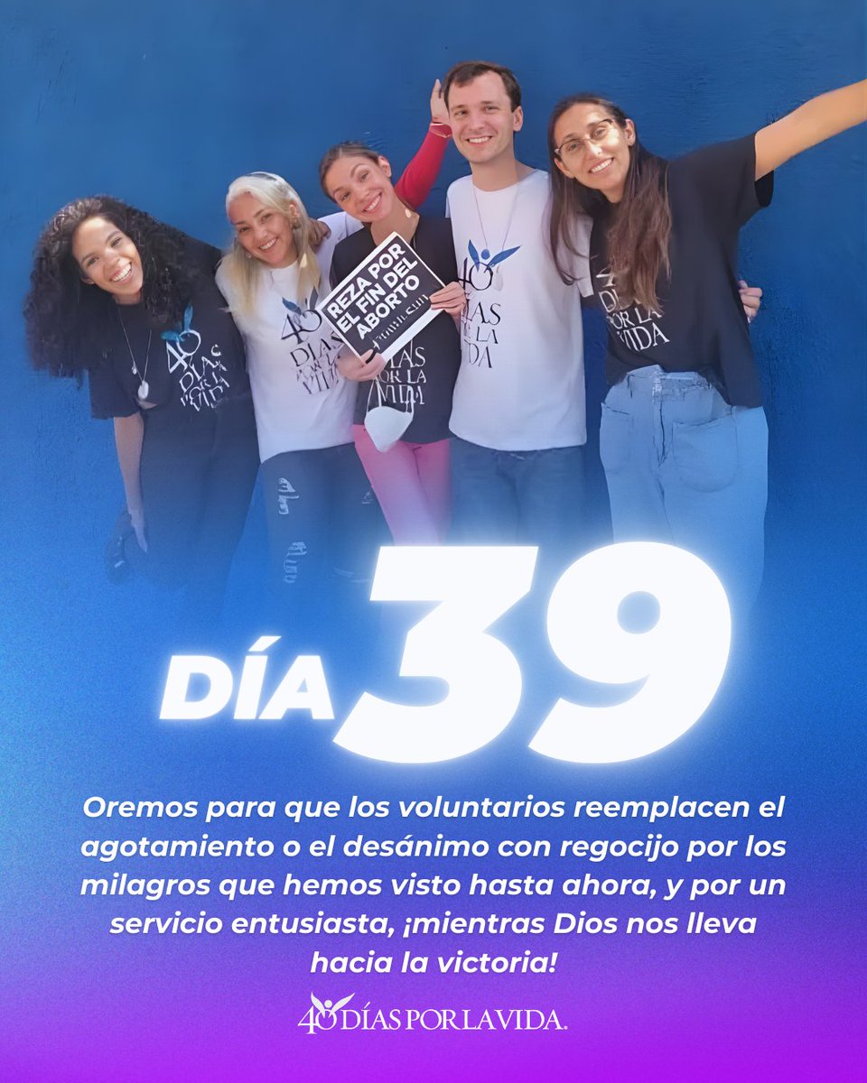 40 Días por la Vida tweet media