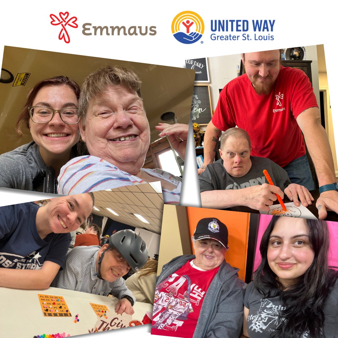 Emmaus Homes is proud to be a United Way of Greater St. Louis Safety Net partner and honored to receive a $205,745 allocation for 2026.

This investment helps adults with I/DD live full, meaningful lives rooted in choice, independence, and connection.

#EmmausHomes #UnitedWaySTL