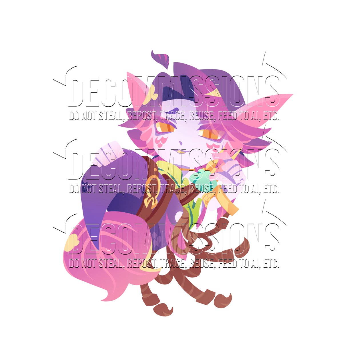 feesh for <a href="/theluckbucket/">🐟💜 hunter / fynn 🔥🏹</a> :-d