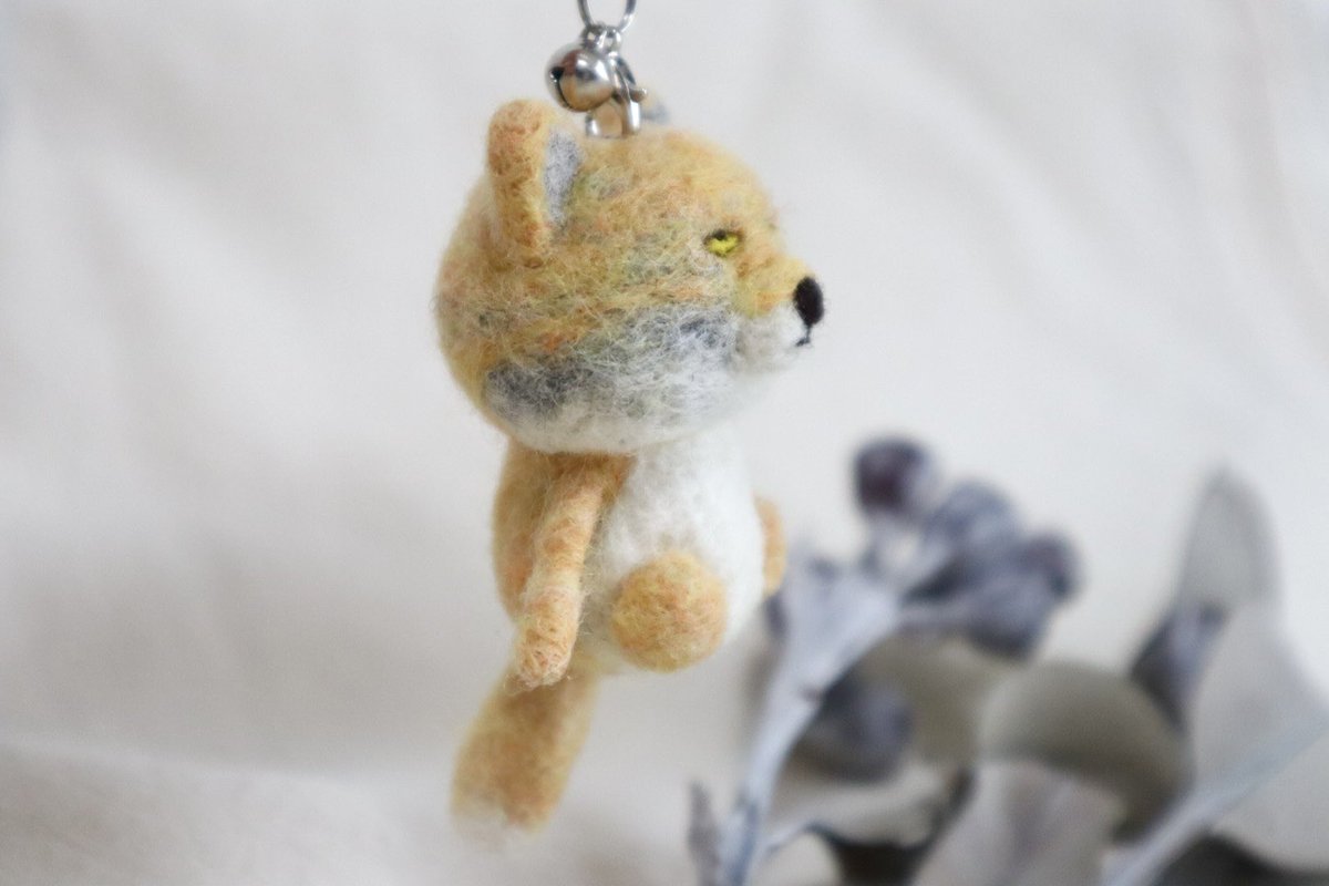 39_hai's tweet photo. チベットスナギツネ出来ました🦊
 #羊毛フェルト https://t.co/CK3gyZG12R