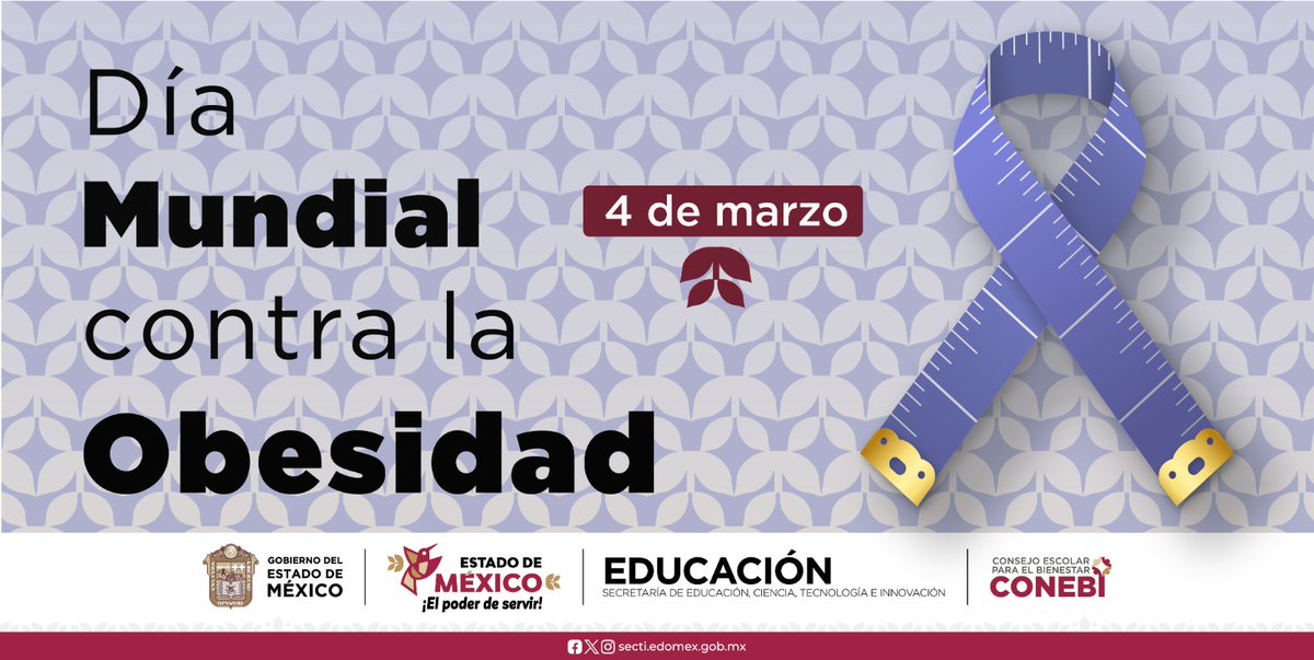 El #DíaMundialContraLaObesidad se centra en entender, prevenir y tratar este problema de salud pública multifactorial. Para fomentar hábitos de vida saludable, que son clave en esta enfermedad, el #CONEBI te invita a consultar el calendario Nutri Ideas🥙👉tinyurl.com/3hebcca7