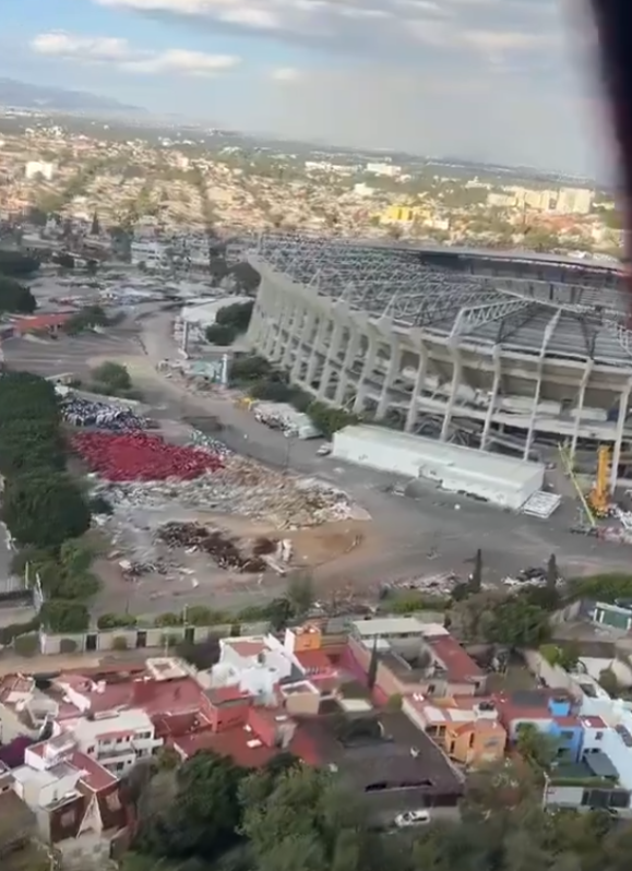 -Cuanta destrucción ha causado la guerra contra Irán.
  
-Ese es el Estadio Banorte Presidenta.
  
-ª...