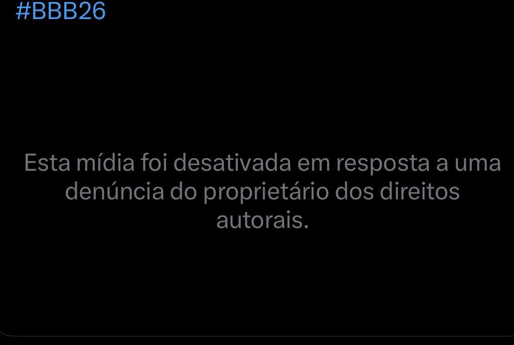 GENTE?? 

TV Globo tem derrubado vídeos do confronto entre Babu Santana e Ana Paula Renault após a repercussão das falas sobre privilégios dentro do programa.

A exposição gerou desconforto interno e junto a patrocinadores, especialmente porque o debate envolveu questões