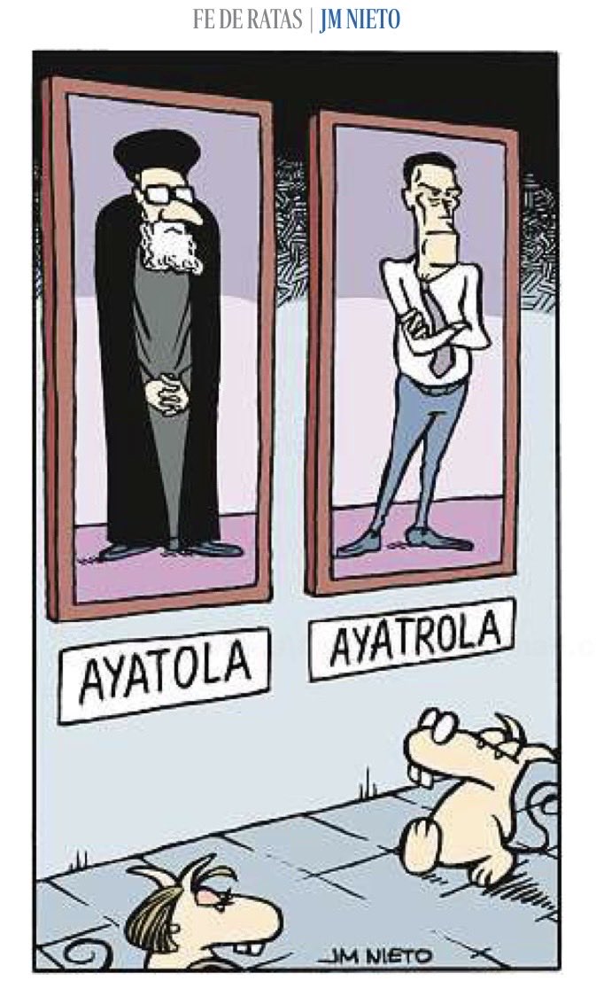 graber5130's tweet photo. 🤣🤣🤣🤣🤣🤣🤣.  Viñeta de ⁦@HUMORJMNIETO⁩ en ⁦@abc_es⁩ https://t.co/XznMRFH8Z6