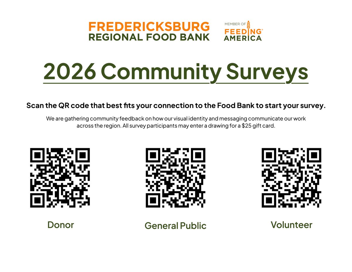 Fredericksburg Regional Food Bank tweet media
