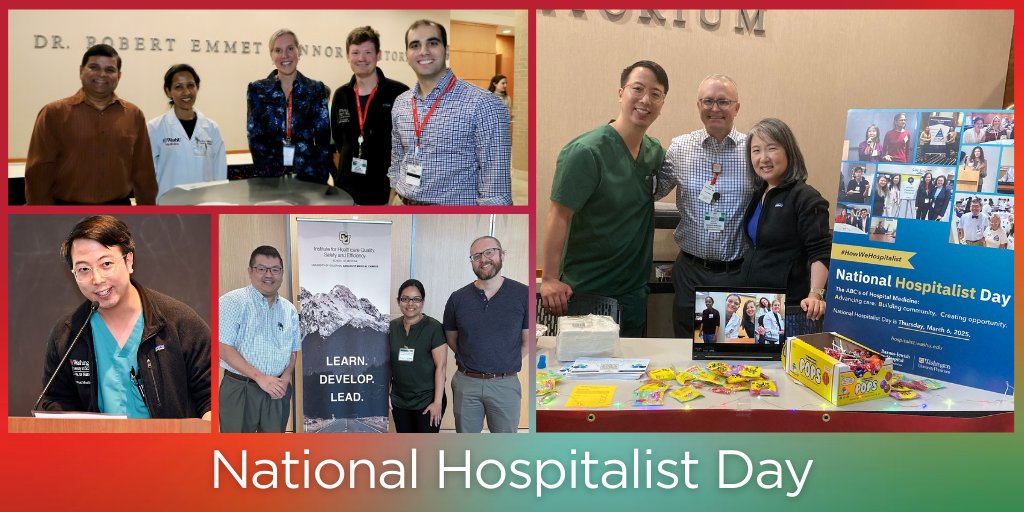 WashUDeptMed's tweet photo. Happy National Hospitalist Day!  

We are so thankful for our dedicated team of hospitalists whose skills and unwavering dedication improve the lives of patients every day. You make a world of difference!

Visit the @WashUMedHosp  website to learn more > https://t.co/w2CJ6mCGIn https://t.co/sP81g0hUoq