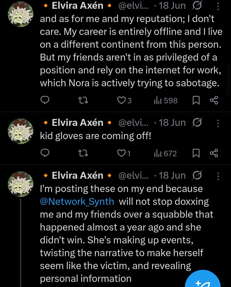 Nora Synth VA🎙️ tweet media