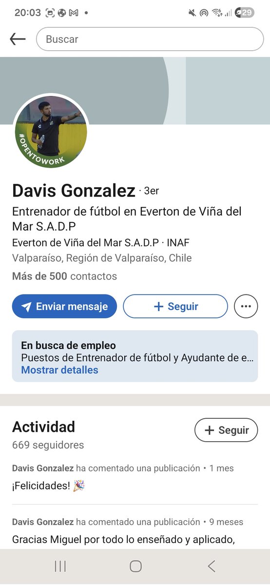 carloshcd's tweet photo. Open to work? Quedamos sin interino jajajaja https://t.co/tZL1OJaADy