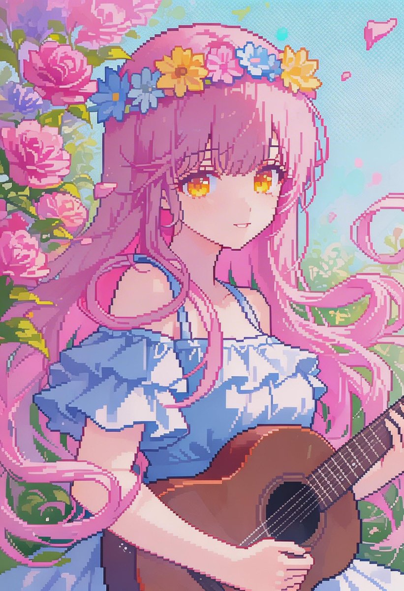 akai117's tweet photo. Flower 🌼 Spring ❁⃘*.ﾟ
 #Vtuber #illustrationart https://t.co/z9qSJ0X6Xb