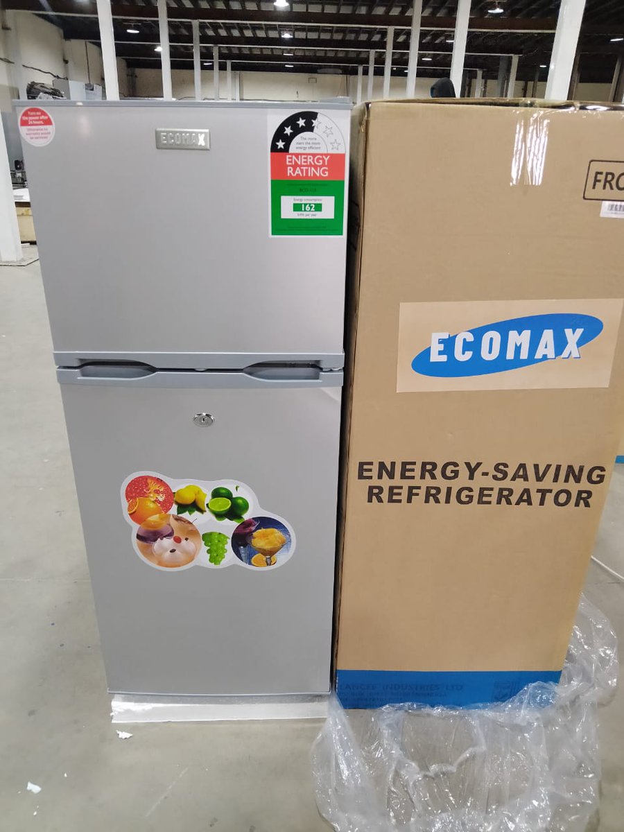 PaxMall's tweet photo. Ecomax 118litres double-door refrigerator fridge*

Category: Home and household appliances

Ksh 24,000

https://t.co/UWtG1RTJyt https://t.co/HReawIrgSg