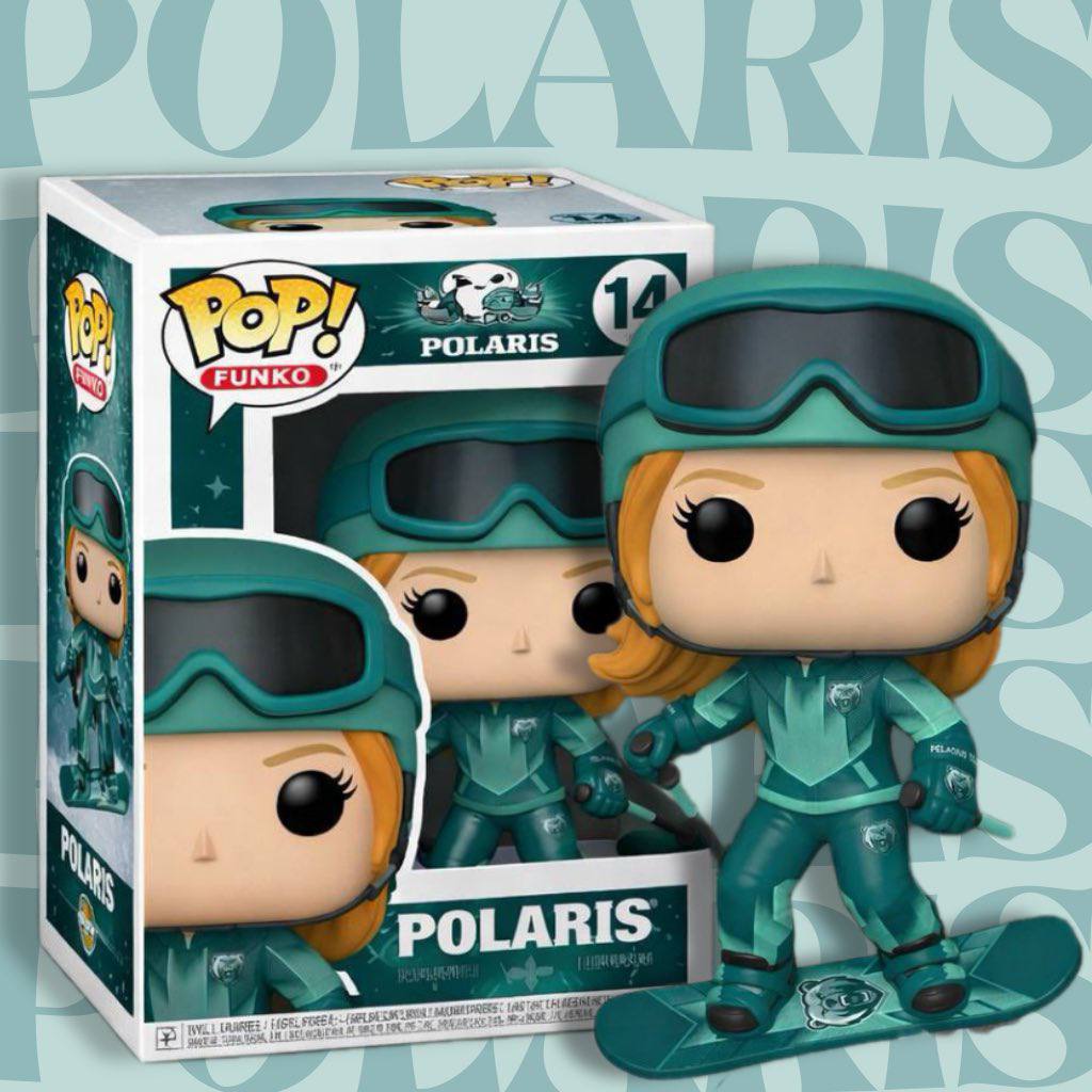 POLARISPRJ's tweet photo. Funko Pop dos atletas Polaris Project: isso aqui é item de colecionador! São apenas QUATRO UNIDADES únicas no mundo representando cada modalidade (duas para o hockey)! Corra pra garantir a sua! https://t.co/ZXW7bH7VWk
