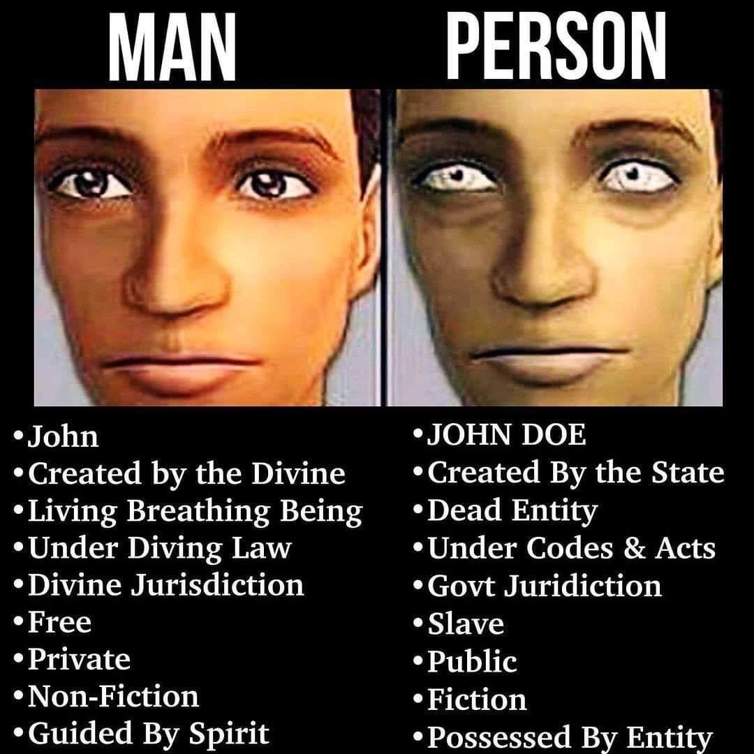 THE STRAWMAN

They took your footprint (sole) at birth to claim your soul before you stepped on soil, depriving your birth right as a living soul to a dead entity. 

We are all considered "legally dead"at birth because our pair-rents unknowingly signed us (placed sigils) to the