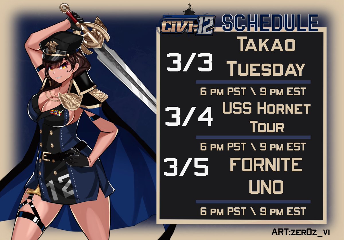 CiVi-12⚓🐝【VFleet】 tweet media