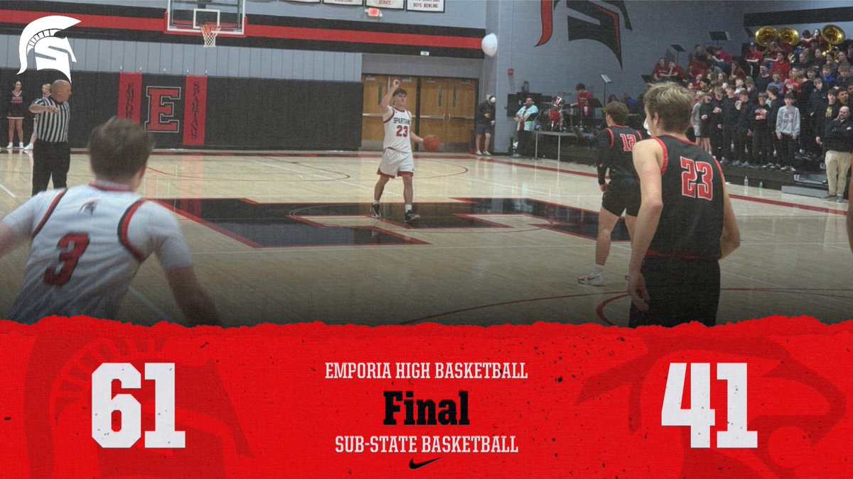 EhighAthletics's tweet image. Spartans advance to second round of sub-state playoffs and will play at Maize South Friday at 6:00! #Substate @KSHSAA