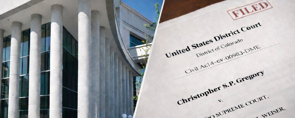 Former Judicial Discipline Director Files Federal Lawsuit Challenging CO Supreme Court Oversight
