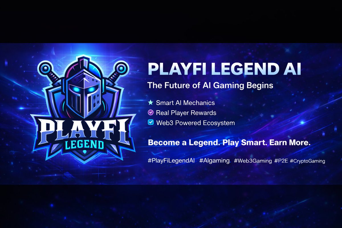 The Future of Gaming Starts Here — PlayFi Legend AI
Step into a new era where AI meets Web3 gaming 🎮
⚡ Intelligent gameplay powered by Artificial Intelligence
💰 Play-to-Earn ecosystem rewarding real players
🌐 Fully decentralized Web3 integration
🔥 Built for gamers, creators