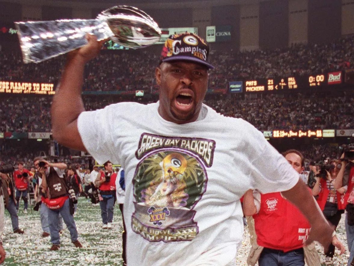 It’s Reggie White and it’s not even a debate