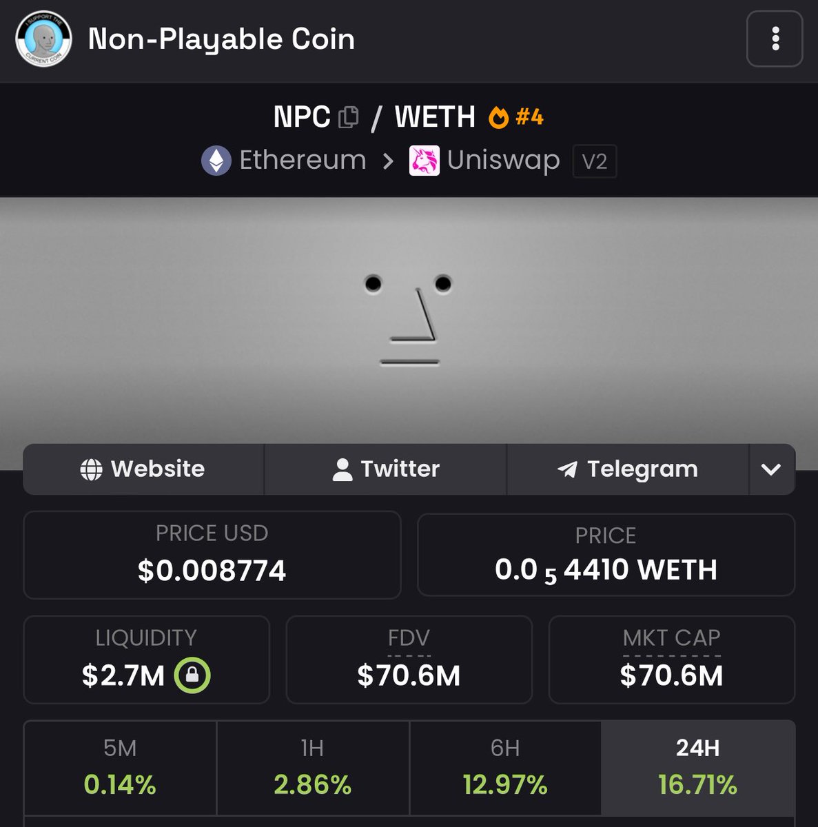 $NPC just got listed on BinanceUS. Probably nothing.  dnDCuR