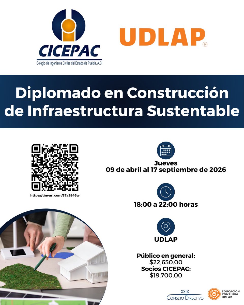 Colegio de Ingenieros Civiles del Estado de Puebla tweet media