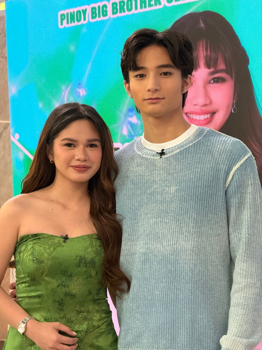 UnangHirit's tweet photo. Good morning, Ashley and Joaquin! 💚💙✨

Tumutok na sa inyong telebisyon maging sa #UnangHirit livestream sa Facebook, TikTok at YouTube!

Araw-araw tumutok sa inyong pambansang morning show kung saan laging una ka– #UnangHirit https://t.co/3Rsl7ZzcWB