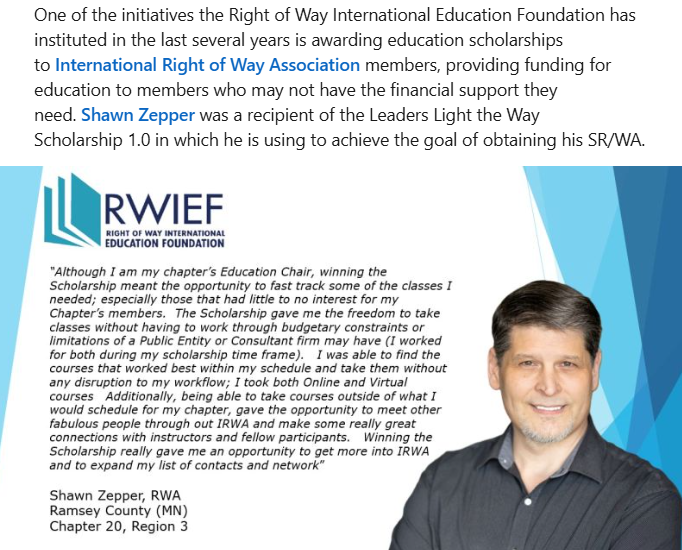 Right of Way International Education Foundation tweet media