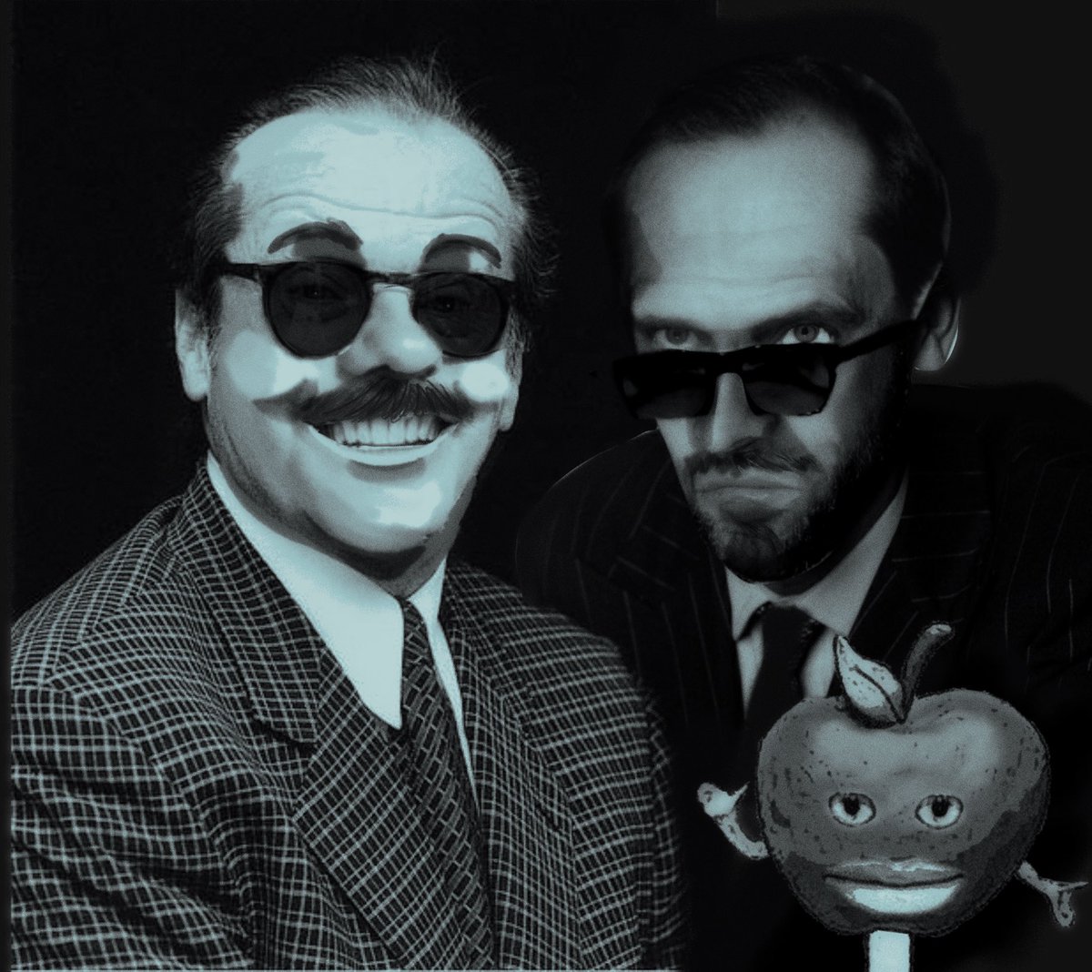 My Buddy Napoleon

A photograph recovered from the wreckage of the Alma barn. Infamous serial killer Freddrick Gorgote, alongside his then-accomplice, John Wilkinson.  
 #happyappy