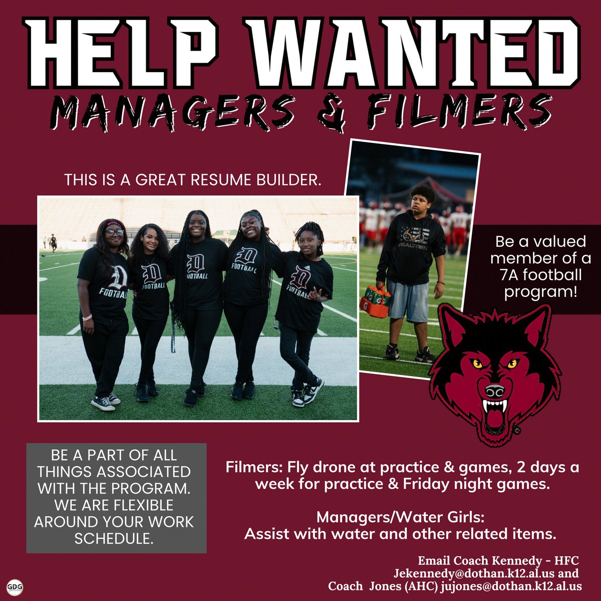 Dothan Wolves Football tweet media