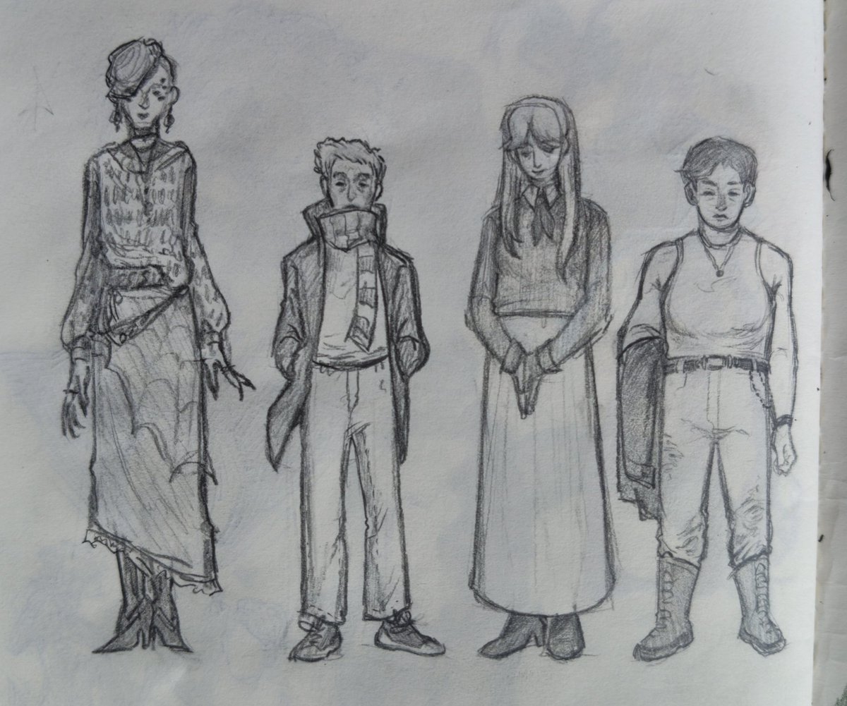 valithx_'s tweet photo. some of the designs :P #themagnusarchives https://t.co/ibzlygD773