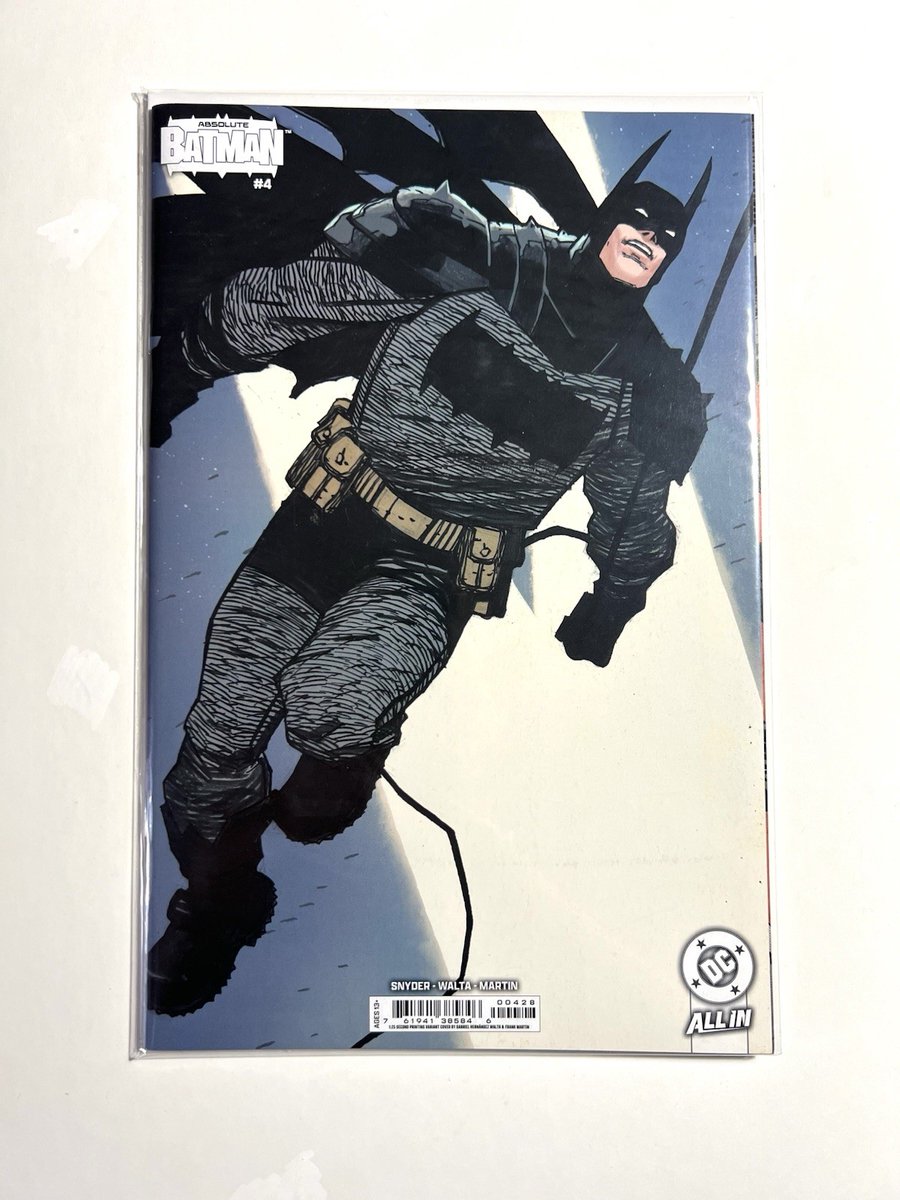 Absolute Batman #4 2nd Printing 1:25 Gabriel Walta Variant DC Comics NM  
🔗 ebay.com/itm/2980637246…  
 #ad