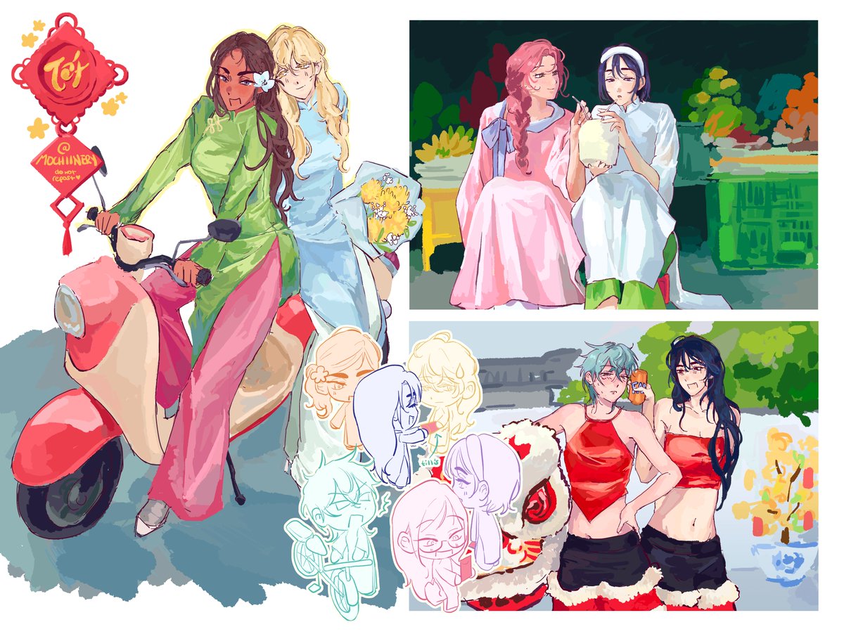 (late) chúc mừng năm mới !! happy alnstet yuri yay 🧧