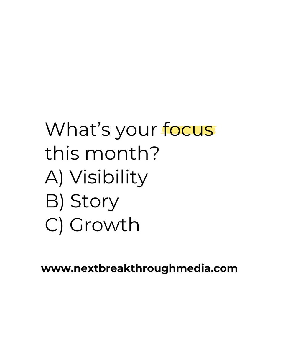 Next Breakthrough Media tweet media
