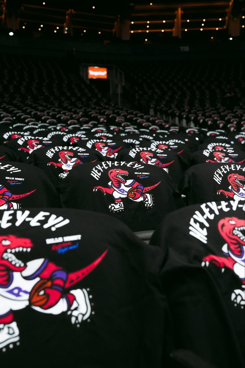 We got Raps x Bills t-shirts ready for tn 👀