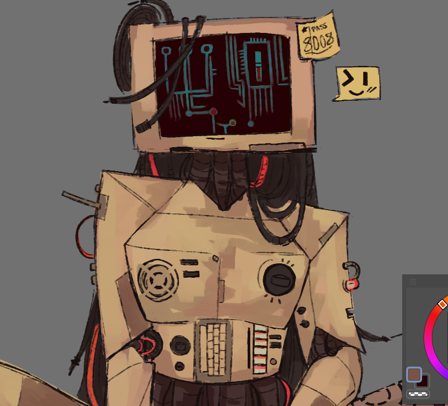 MintR0t's tweet photo. sorry for oc posting im just havin funnnnn (full will be on that acc in my bio soon)
#ocart #robotgirl #computergirl https://t.co/Tl88pWkg71
