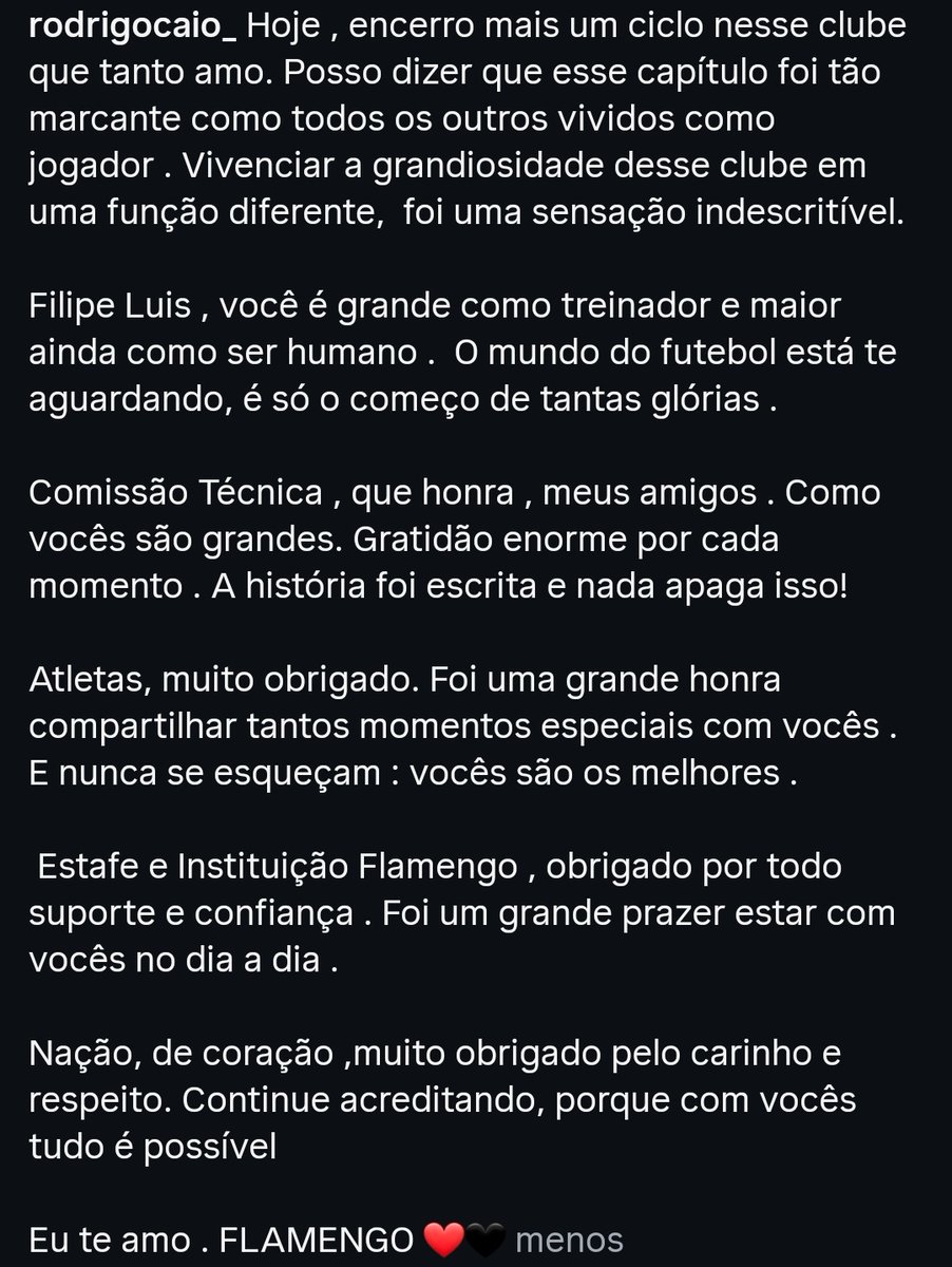 O rodrigo caio 😭