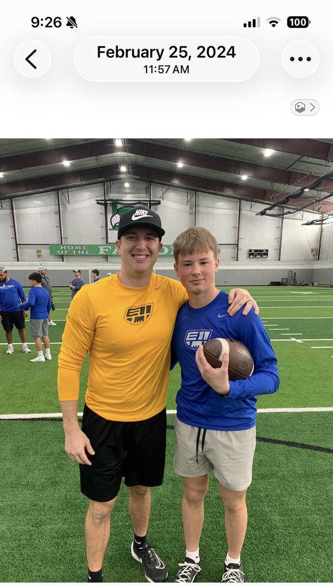 Wyatt Erickson 2027 QB tweet media