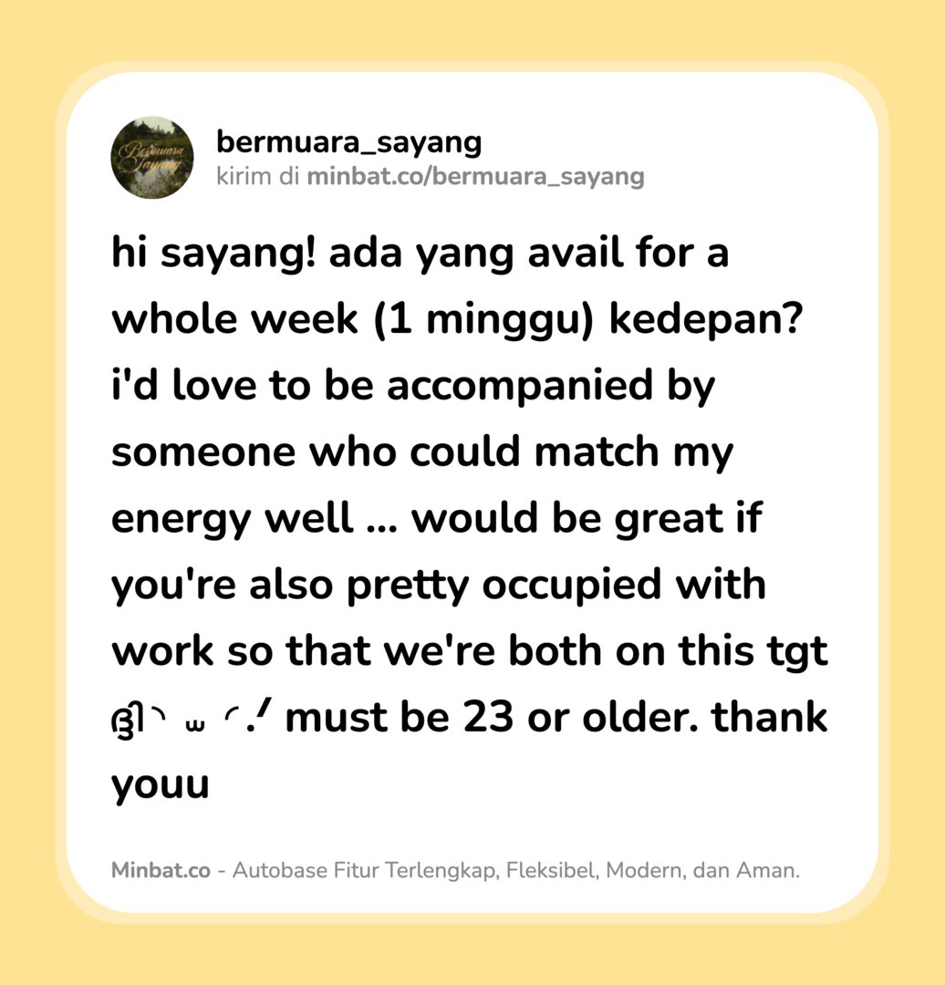 BERMUARA. tweet media