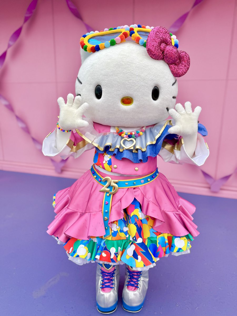 USJ 25周年の祝祭 🏳️💕 ／ ”Discover U!!! ”開幕だ~🌏⟡ もうキティ