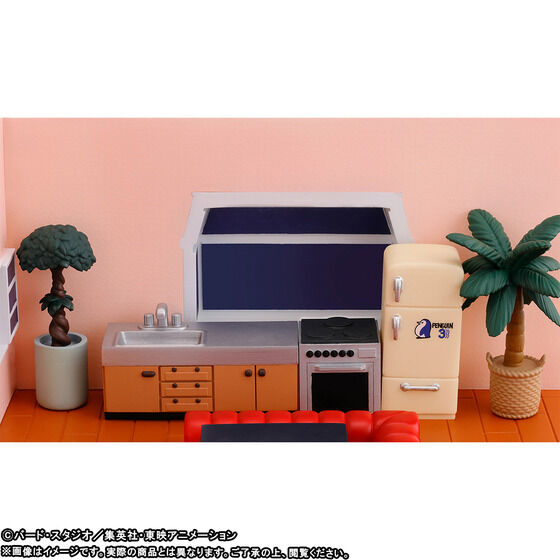 カメハウスの中にある1つ1つの家具まで細かく作られていてこれは凄い！！
