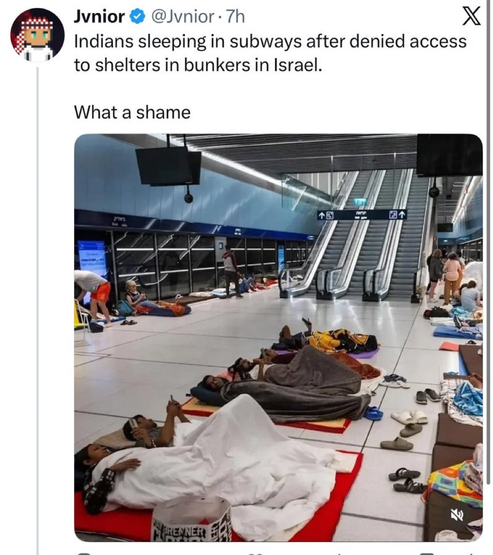 The subways are the bomb shelters.

Nothing better than these people debunking their own lies.