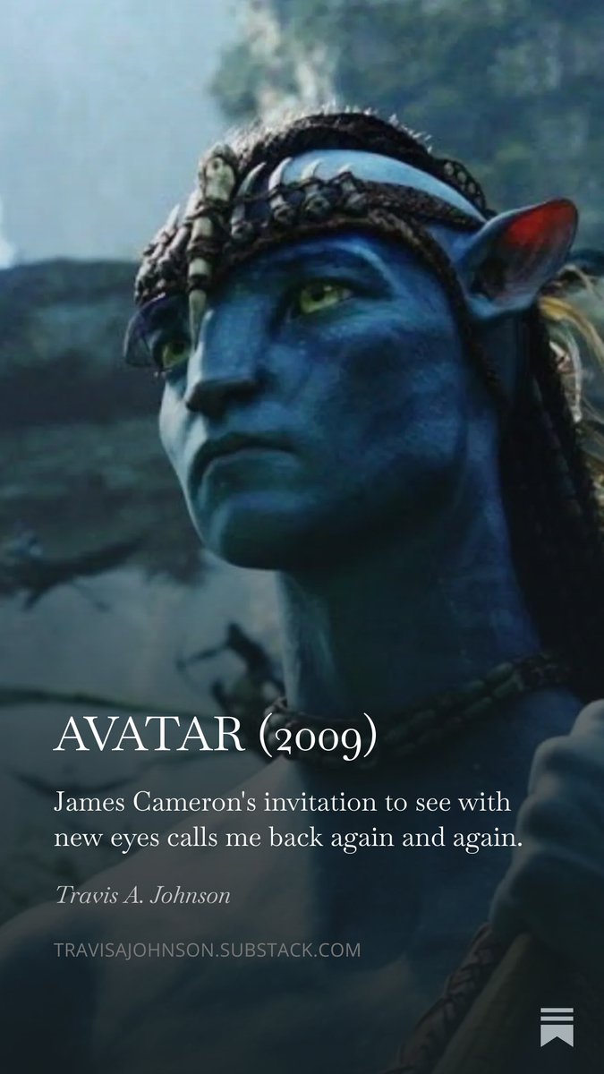 TravisAJohnson1's tweet photo. "Screenplays are often judged on the merits of their dialog alone. It’s an unjust rubric. #AVATAR (and its sequels) receive fair criticism on this front, but writing is more than giving characters something to say." (Link in the reply) https://t.co/NsFaJhJXbE