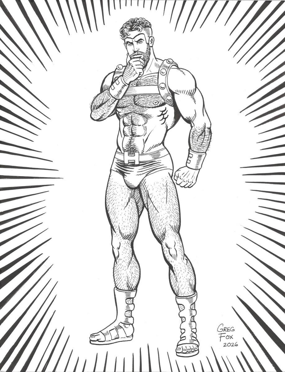 JasPosey's tweet photo. My acquisition of Hercules by @gregfox.bsky.social https://t.co/ofYwDhWy5E #GregFox #artpurchase #Hercules #SonofZeus #PrinceofPower #Olympus #Avengers #Champions #Defenders #DamageControl #GoldenMace #demigod #GreekMyth #GreekMythology #Avengersart #Defendersart #Championsart https://t.co/cN0nfEnlCf